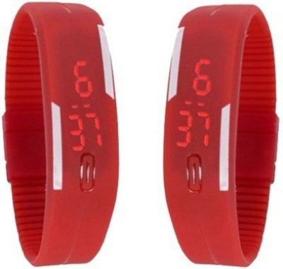 

Ibaadat Led red band Watch - For Men & Women