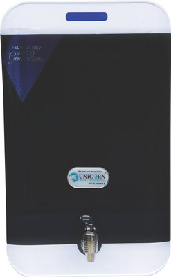 

Unicorn Glory A 12 L RO + UV Water Purifier(Black, White)