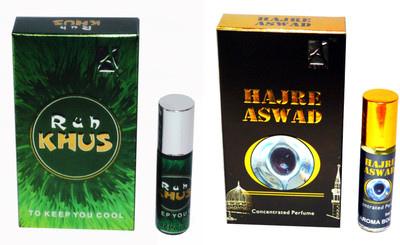 Astin Ruh Khus and Hajre Aswad Special UAE Edition Floral Attar(Floral)