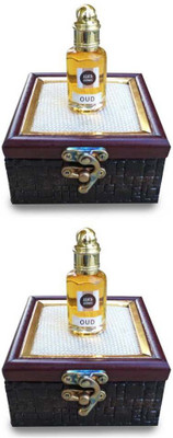ASHTAAROMAS Combo of 2 Pcs Attar OUD Herbal Attar Herbal Attar(Oud (agarwood))
