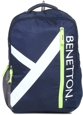 

United Colors of Benetton COLLEGE BACKPACK 21.3 L Laptop Backpack(Blue), 203