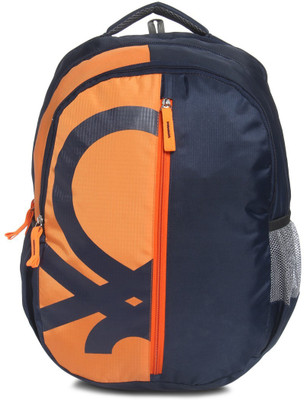 

United Colors of Benetton CASUAL SCHOOL BACKPACK 34.1 L Backpack(Orange), 07d