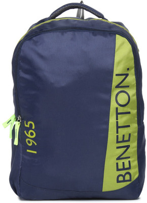 

United Colors of Benetton COLLEGE BACKPACK 21.3 L Laptop Backpack(Blue), 203