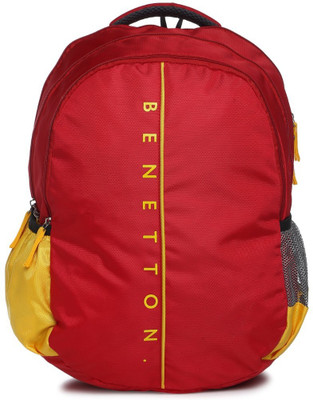 

United Colors of Benetton CASUAL SCHOOL BACKPACK 34.1 L Backpack(Red), 09y
