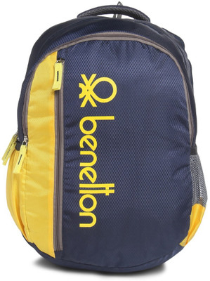 

United Colors of Benetton CASUAL SCHOOL BACKPACK 34.1 L Backpack(Yellow), 09y