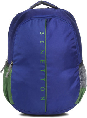 

United Colors of Benetton CASUAL SCHOOL BACKPACK 34.1 L Backpack(Blue), 38g