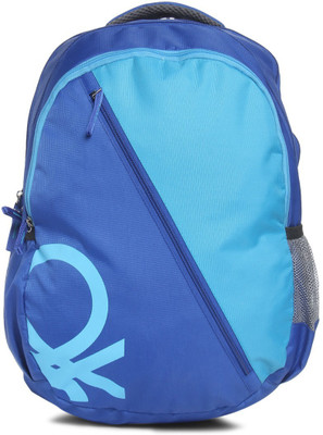 

United Colors of Benetton CASUAL SCHOOL BACKPACK 34.1 L Backpack(Blue), 44d