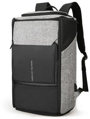 

MARK RYDEN Anti-Theft USB Charging 17.3 Inch Unisex Travel 35 L Backpack(Grey), Gray