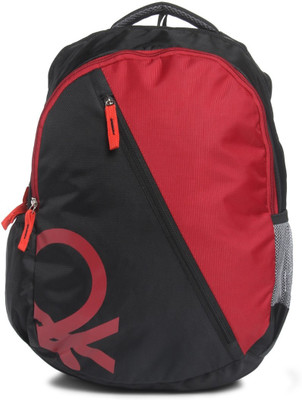 

United Colors of Benetton CASUAL SCHOOL BACKPACK 34.1 L Backpack(Black), 100