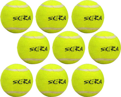

SKERA K0411504_9 Tennis Ball(Pack of 9, Green), Yellow
