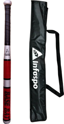 

Infaspo Baseball Bat Wooden Full Size Painted Base Bat with Grip with Cover Willow Baseball Bat(, NA kg