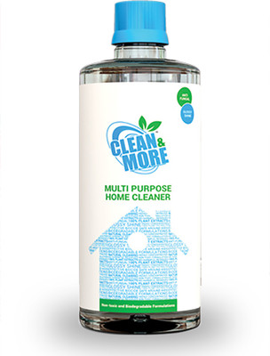 

Clean and More Multi-Purpose Home Cleaner | Made with Plant Extracts | NON-TOXIC | ECO-FRIENDLY | No Harmful Residues | Safe around Kids, Pets and Plants | Floor Cleaner | Toilet Cleaner | Bathroom Cleaner | All Purpose Cleaner Pleasant(500 ml)