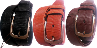 

JDGEE Men Party Multicolor Artificial Leather Belt, Light brown;brown & black belt colour, JDGEE Women Casual Multicolor Artificial Leather Belt, Light brown;brown & black belt colour, JDGEE Men Casual Multicolor Artificial Leather Belt, Light brown;brown