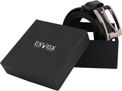 

U.S.ELK Men Formal Black Genuine Leather Belt, U.S.ELK Men Casual Black Genuine Leather Belt, U.S.ELK Men Casual Black Genuine Leather Belt, U.S.ELK Men Casual Black Genuine Leather Belt, U.S.ELK Men Casual Black Genuine Leather Belt