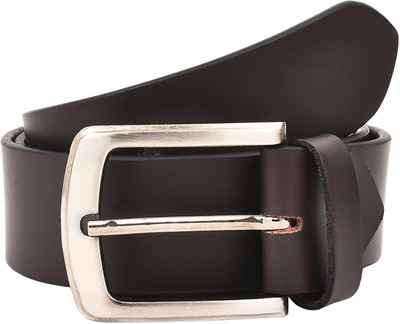 

MINDER Men Formal Brown Genuine Leather Belt