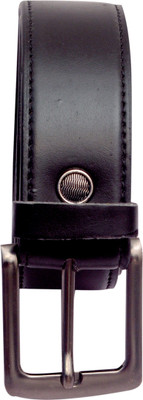 

BlacKing Men Formal Black Artificial Leather Belt
