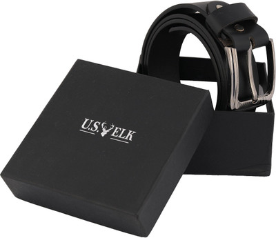 

U.S.ELK Men Formal Black Genuine Leather Belt, U.S.ELK Men Casual Black Genuine Leather Belt, U.S.ELK Men Casual Black Genuine Leather Belt, U.S.ELK Men Casual Black Genuine Leather Belt, U.S.ELK Men Casual Black Genuine Leather Belt