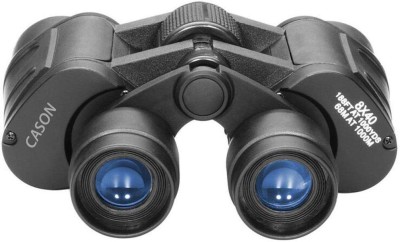 CASON Binoculars 8 X 40 Zoom 10 X HD Folding Binocular Telescope With Bag Outdoor Binoculars For Long Distance , bird watching,wildlife (Adults ,children,kids) Binoculars(40 , Black)