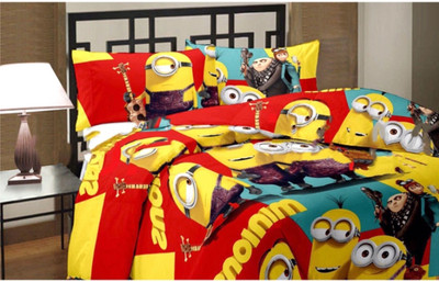 

RJ Craft Cartoon  AC Blanket(Poly Cotton, Yellow