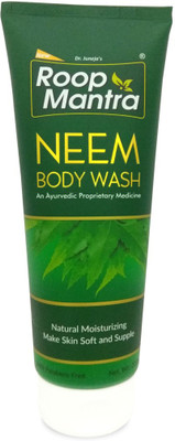 

Roop Mantra Neem Body Wash 225ml, Natural Moisturizing, Make Skin Soft & Supple, Parabens Free(225 ml)