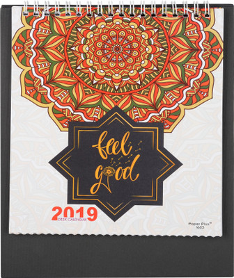 

Gathbandhan Feel Good 2019 Table Calendar(Multicolor, Feel Good)