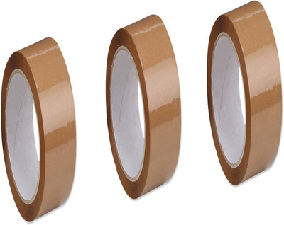 

AutoVHPR Single Sided HandHeld Premium Quality Brown Tape 1.5 Inch Wide 200 Meters Long (Manual)(Set of 3, Brown)