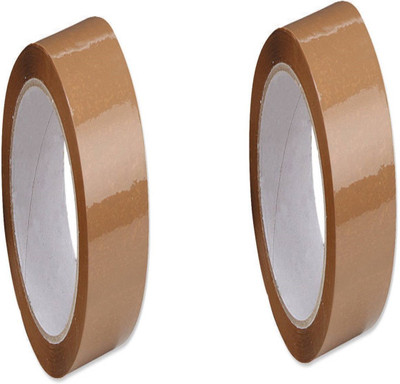 

AutoVHPR Single Sided HandHeld Brown Tape 1 Inch Wide 65 Meters Long (Manual)(Set of 2, Brown)