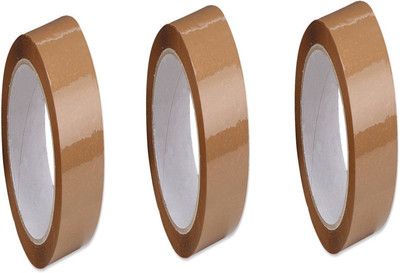 

AutoVHPR Single Sided HandHeld Brown Tape 1 Inch Wide 65 Meters Long (Manual)(Set of 3, Brown)