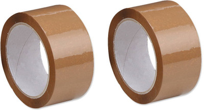 

AutoVHPR Single Sided HandHeld Premium Quality Brown Tape 1.5 Inch Wide 100 Meters Long (Manual)(Set of 2, Brown)