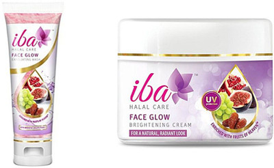 

iba halal care glow face wash(50ml) & glow Face Glow Brightening Cream (50gm)(Set of 2)