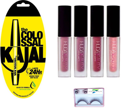 

SIRF TUM 7 SIRF TUM 7LASHEAS,HUDA BEAUTY PINK EDATION, THE COLOSSAL KAJAL SET (6)(Set of 6)