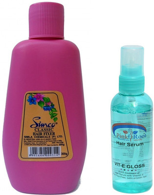 

Pink Root HAIR SERUM WITH SIMCO CLASSIC HAIR FIXER 300G(Set of 2)