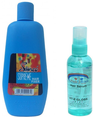 

Pink Root HAIR SERUM WITH SIMCO SUPREME HAIR FIXER 500G(Set of 2)