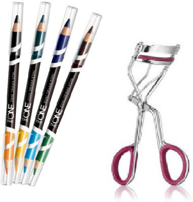 

Oriflame Sweden the one dual drama kohl eye pencil and eyelash curler ( set of 5 )(Set of 5)