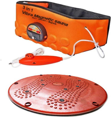 

Zooper Vibrating Magnetic Slimming Belt With Twister(Set of 2)