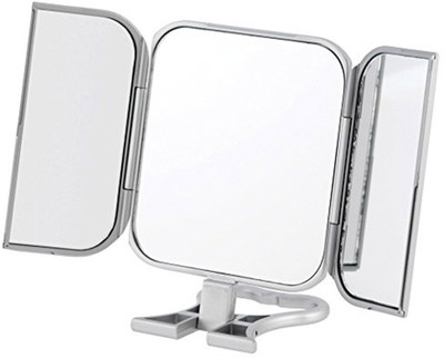 

Danielle Enterprises Silver 3-Way Beauty Mirror