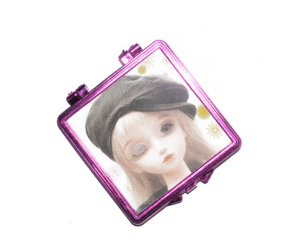 

oramsa pocket compact mirror -3D print barbie shade