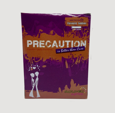 

Microsidd Golden Aster Precaution Condom(Set of 4, 3S)