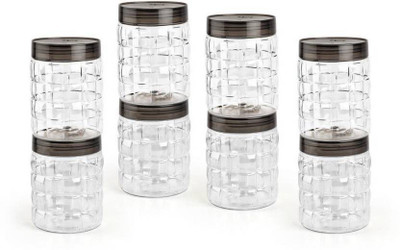 cello Plastic Grocery Container  - 650 ml(Pack of 8, Clear)