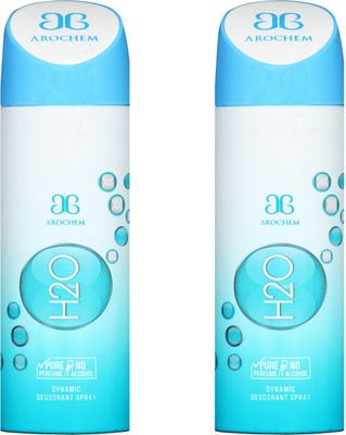 

arochem COMBO H20 DYNAMIC DEODORANT SPRAY Body Spray - For Men & Women(400 ml, Pack of 2)