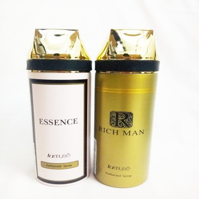 

LAMUSE ESSENCE AND RICH MAN Perfume Body Spray - For Men & Women(400 ml, Pack of 2)