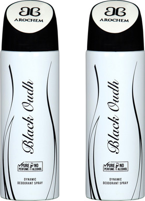 

arochem COMBO BLACK OUDH DYNAMIC DEODORANT SPRAY Body Spray - For Men & Women(400 ml, Pack of 2)
