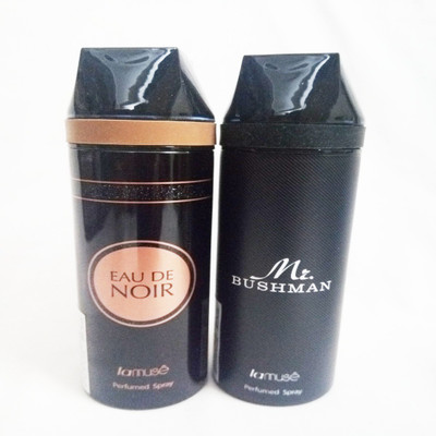 

LAMUSE EAU DE NOIR AND MR BUSHMAN Perfume Body Spray - For Men(400 ml, Pack of 2)