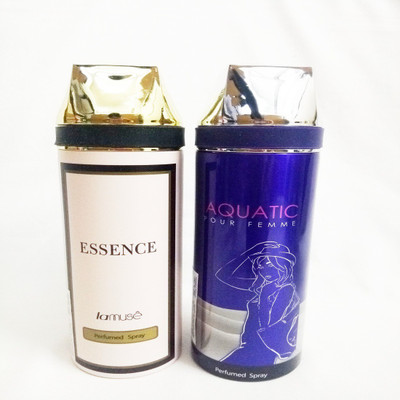 

LAMUSE ESSENCE AND AQUATIC Perfume Body Spray - For Women(400 ml, Pack of 2)