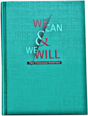 

Global Diaries B5 Diary('We Can & We Will' Premium New Year Diary '2019', Multicolor)