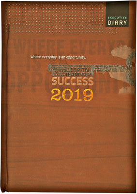 

Global Diaries B5 Diary('Success' Premium New Year Diary '2019', Multicolor)