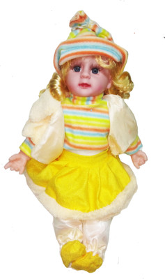 

TALKING GANESHA High Quality 42 Cms Baby Poem Doll For Kids - Model 5(Multicolor)