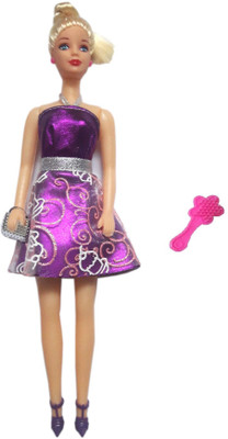 

Green Apple Betty Barbies Girl Cute Baby Doll (Purple)(Purple)