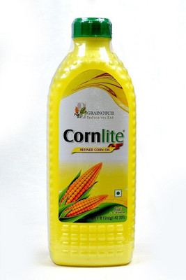 Cornlite Corn oil Vegetable Oil Plastic Bottle(1 L)