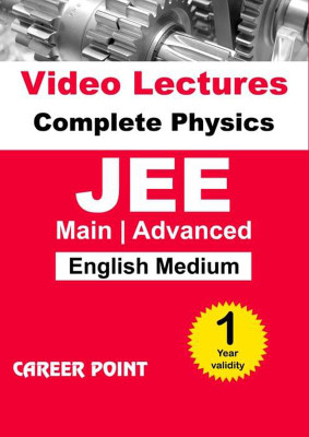 

Career Point Kota Physics Video Lectures (11th+12th) | JEE Main & Advanced | Validity 1 Yr | Medium : English Language(Pen Drive)